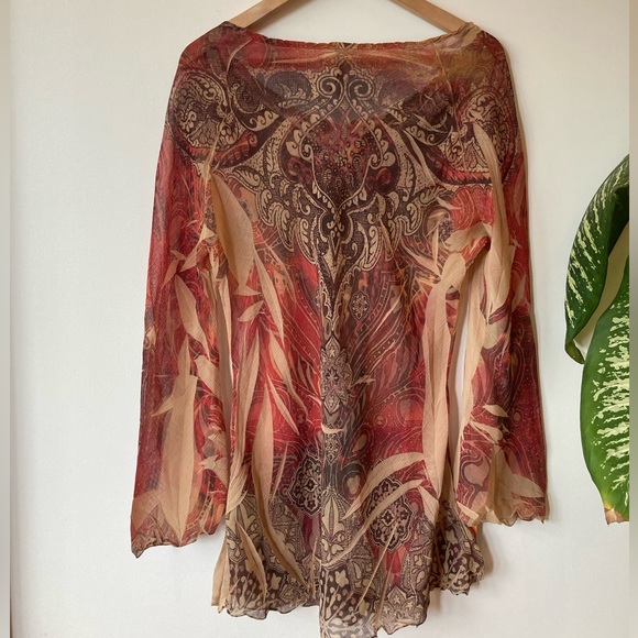 Vintage shear 70s style dress - Picture 2 of 3